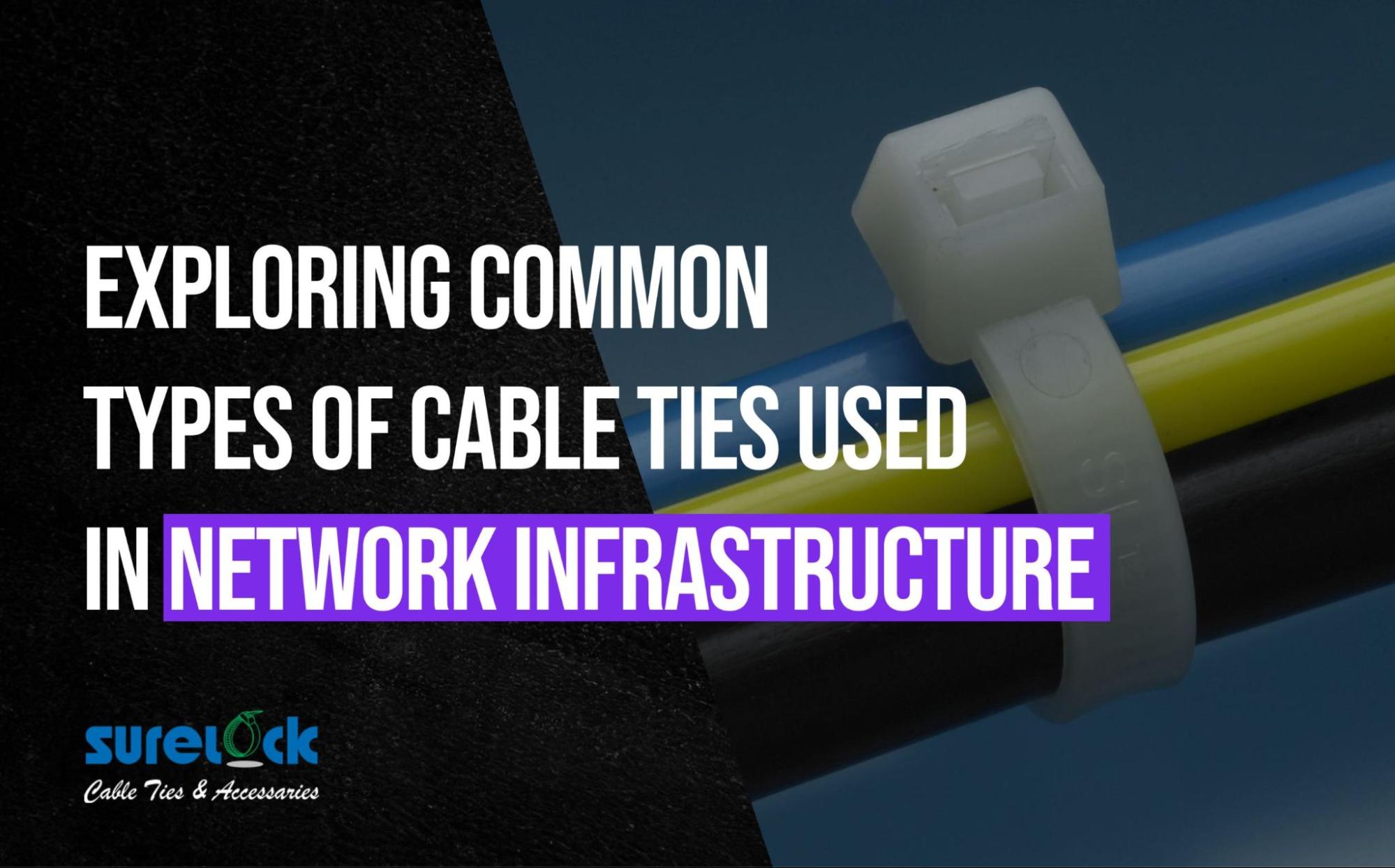 Exploring Common Types of Cable Ties Used in Network Infrastructure