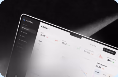 CMS dashboard on a laptop