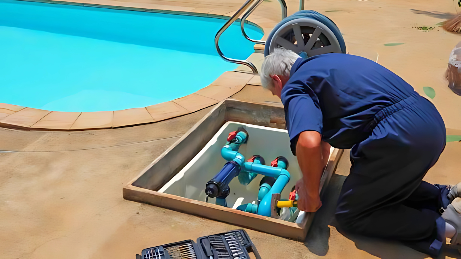Prairie Pool & Patio providing warranty and pool maintenance services in Northwest Arkansas