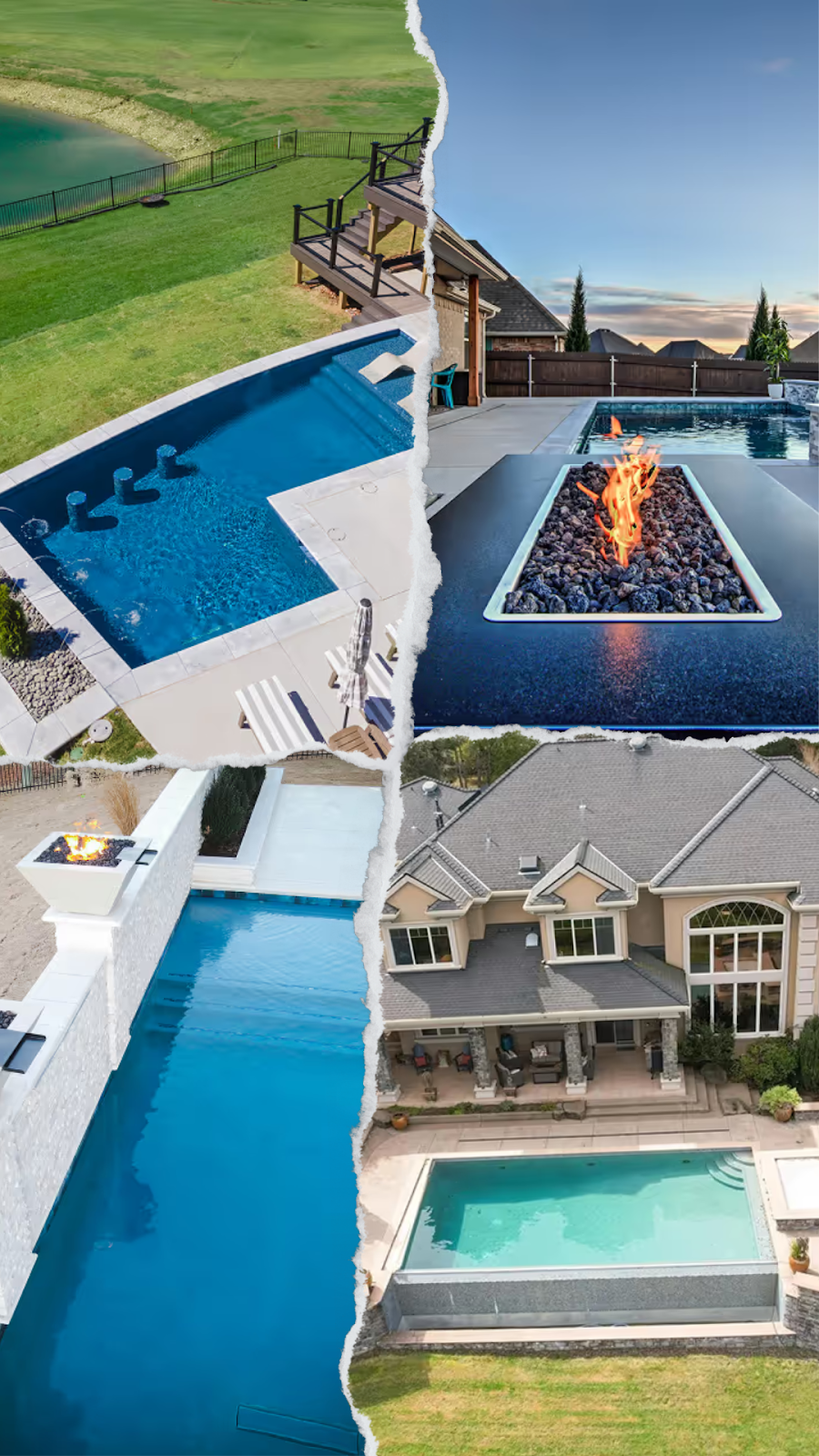 Local inground pool case studies by Prairie Pool & Patio in Northwest Arkansas