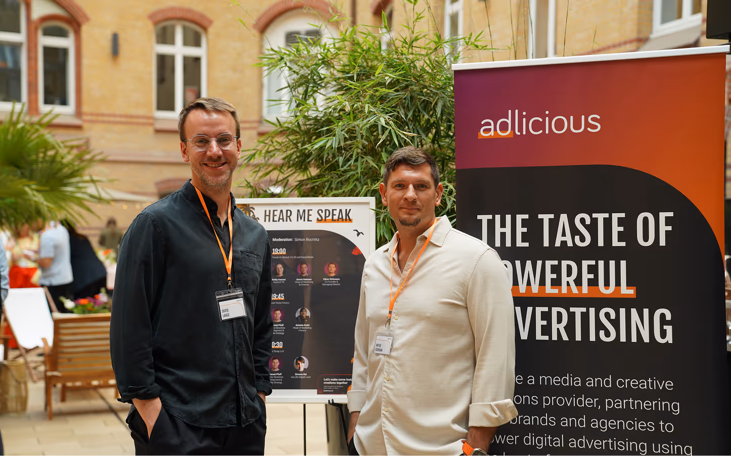 Company founders: Viktor Eichmann, David Lange