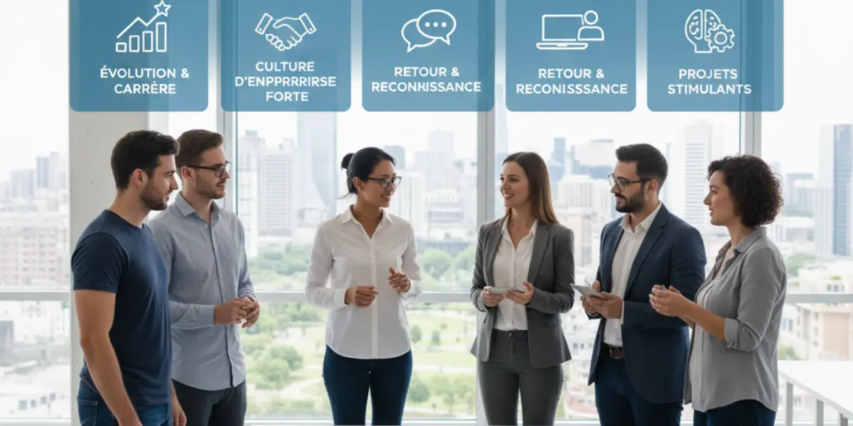 6 personnes parlant des bonnes pratiques pour recruter un développeur python