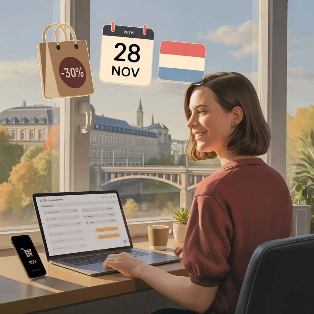 Comment rĂ©ussir son Black Friday au Luxembourg en 2025 ? Guide pour PME et e-commerces đ±đș