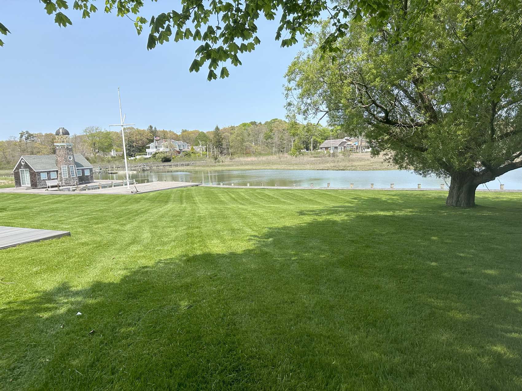 Professional sod installation and landscaping services in Suffolk County, creating lush green lawns with expert care.