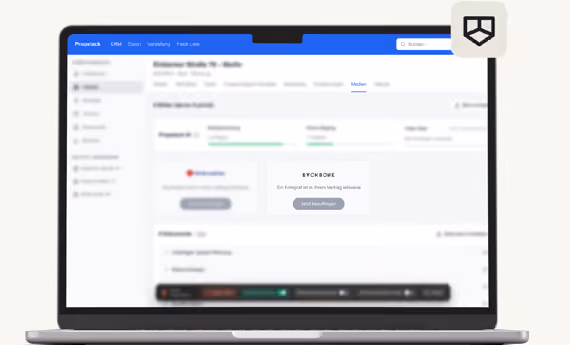 The Backbone order panel inside the Propstack Media tab