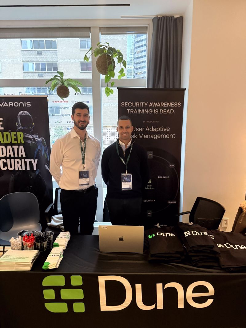 Great day on the ground at GPSEC Philadelphia, where Dune Security was proud to sponsor and join 400+ security leaders from across the region.
