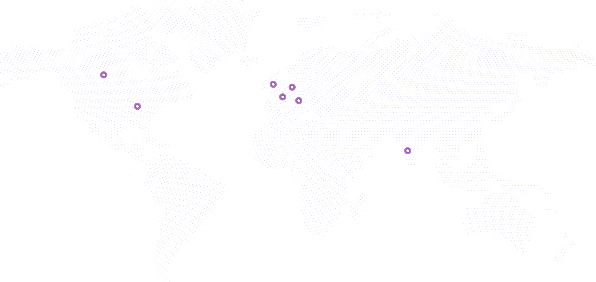 Worldwide map