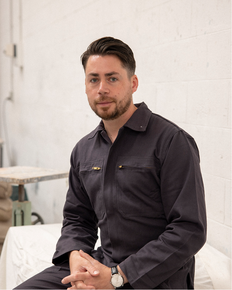 Colin Saint Chaffray, co-founder of the workshop Saint Chaffray and Ferdie. 