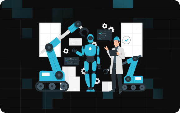 AI recruiting agent working alongside a human recruiter, highlighting human-AI collaboration in the hiring process.