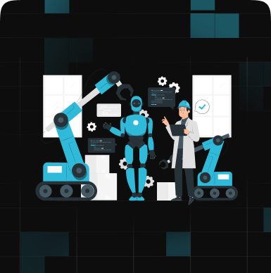 AI recruiting agent working alongside a human recruiter, highlighting human-AI collaboration in the hiring process.