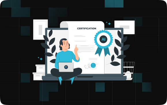 Recruiter achieving AI certification 