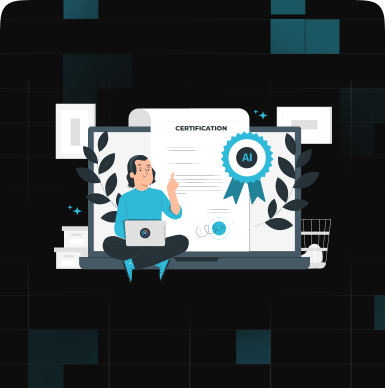 Recruiter achieving AI certification 