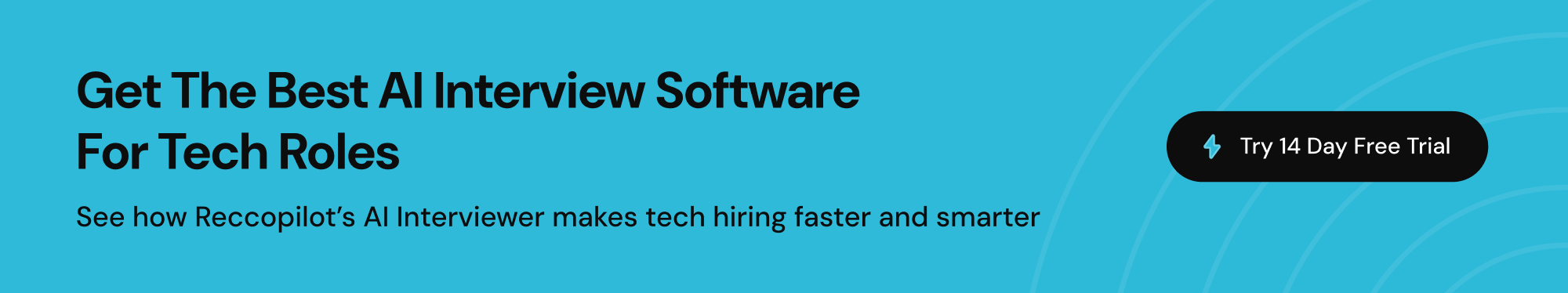 Try Reccopilots virtual AI interviewer for tech roles free for 14 days