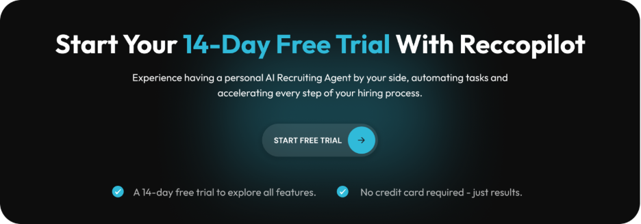 Reccopilot 14 day free trial