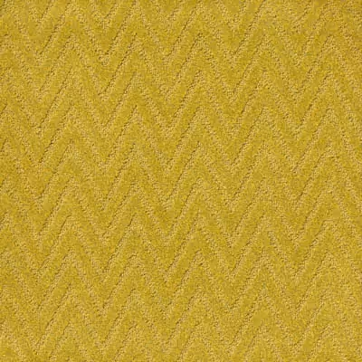 Belgotex Textured - Chevron - Mustard Swatch