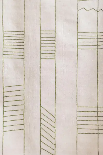 Birch Green Cotton Rug