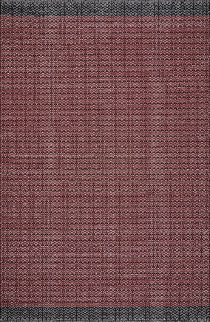 Dune Cotton Rug - Wine