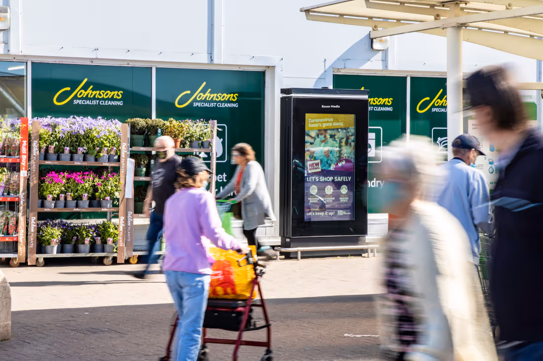 Doncaster Council Local Outdoor Supermarket Advertising
