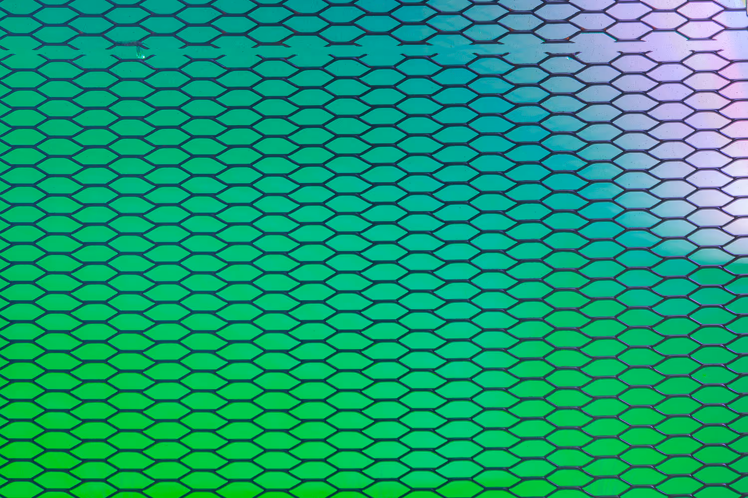 Close up of screen