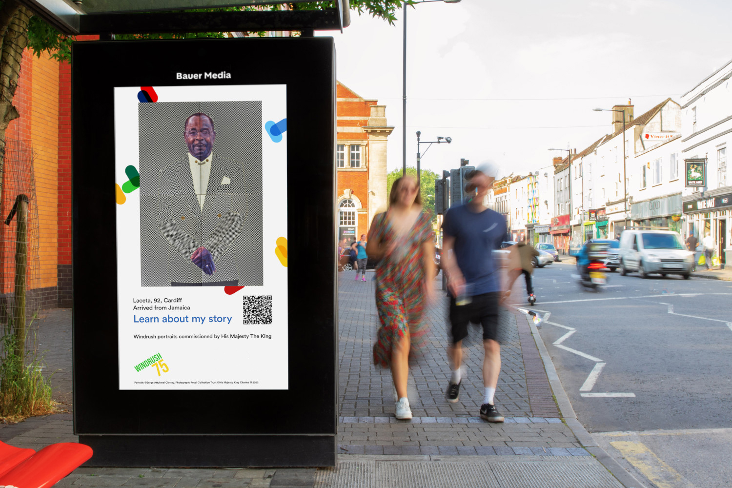Bauer Media x Windrush 75 Portrait - Laceta, 92, Cardiff