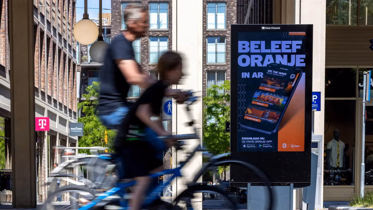 Reclameobject met KNVB reclame