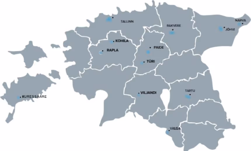 Kogu digitaalsete ekraanide võrk Eestis