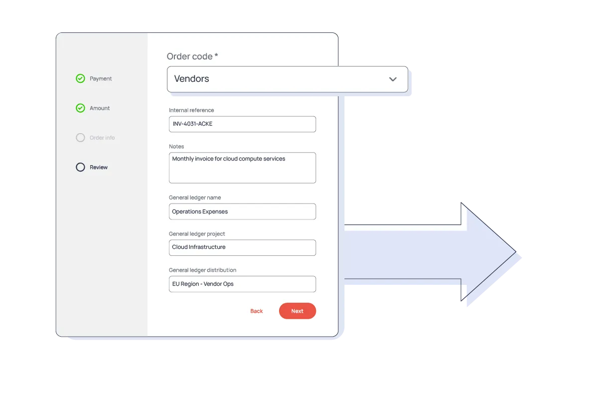 Illustration representing a finance-focused design, likely showing tools, dashboards, or workflows tailored for financial teams.