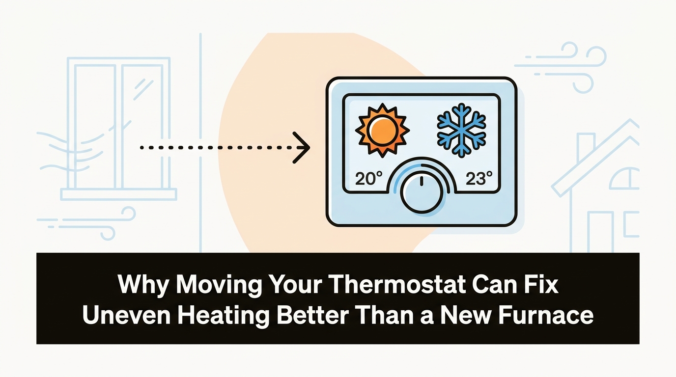 Why Moving Your Thermostat Can Fix Uneven Heating Better Than a New Furnace
