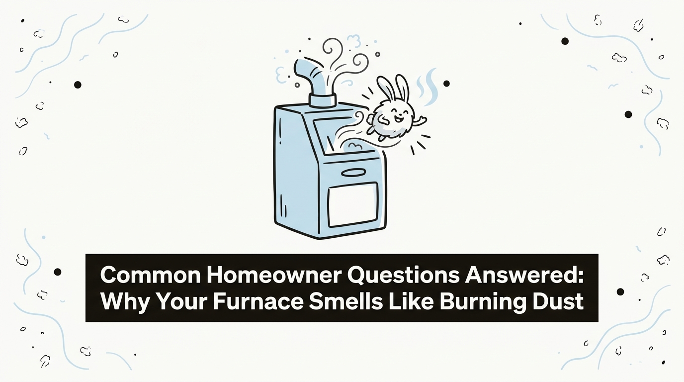 Common Homeowner Questions Answered: Why Your Furnace Smells Like Burning Dust
