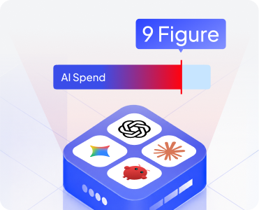 Annual AI spend of nine figures