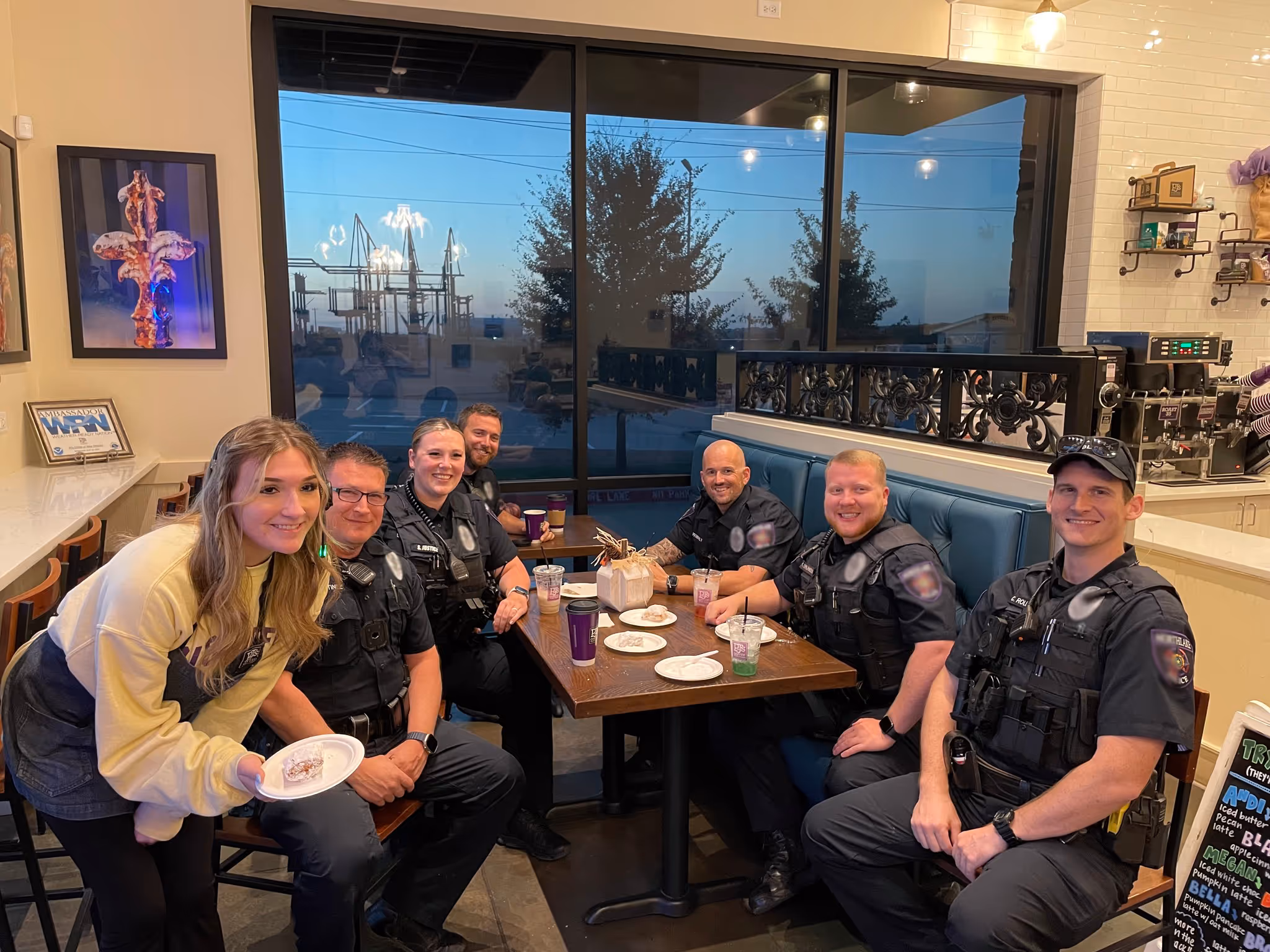 Northlake Police Officers in Uniform