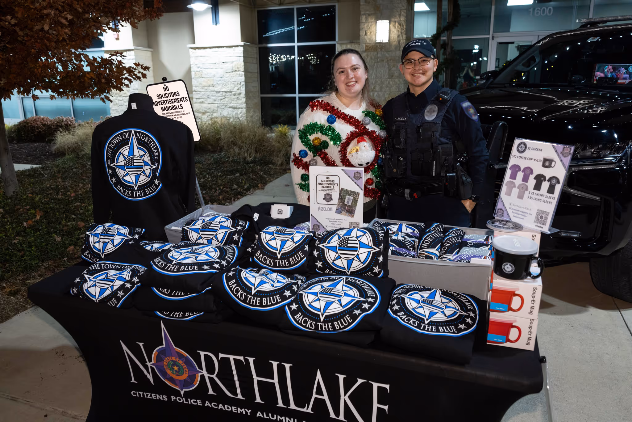 Northlake Police Officers in Uniform