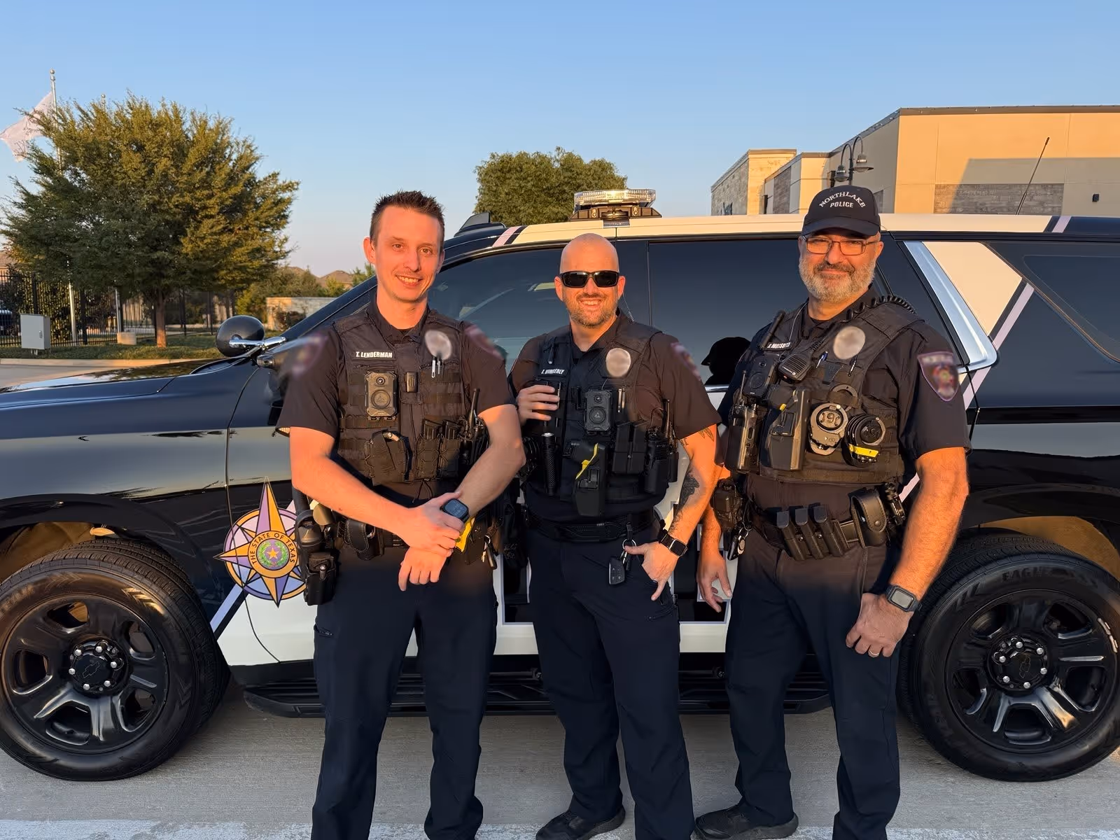 Police officers in uniform
