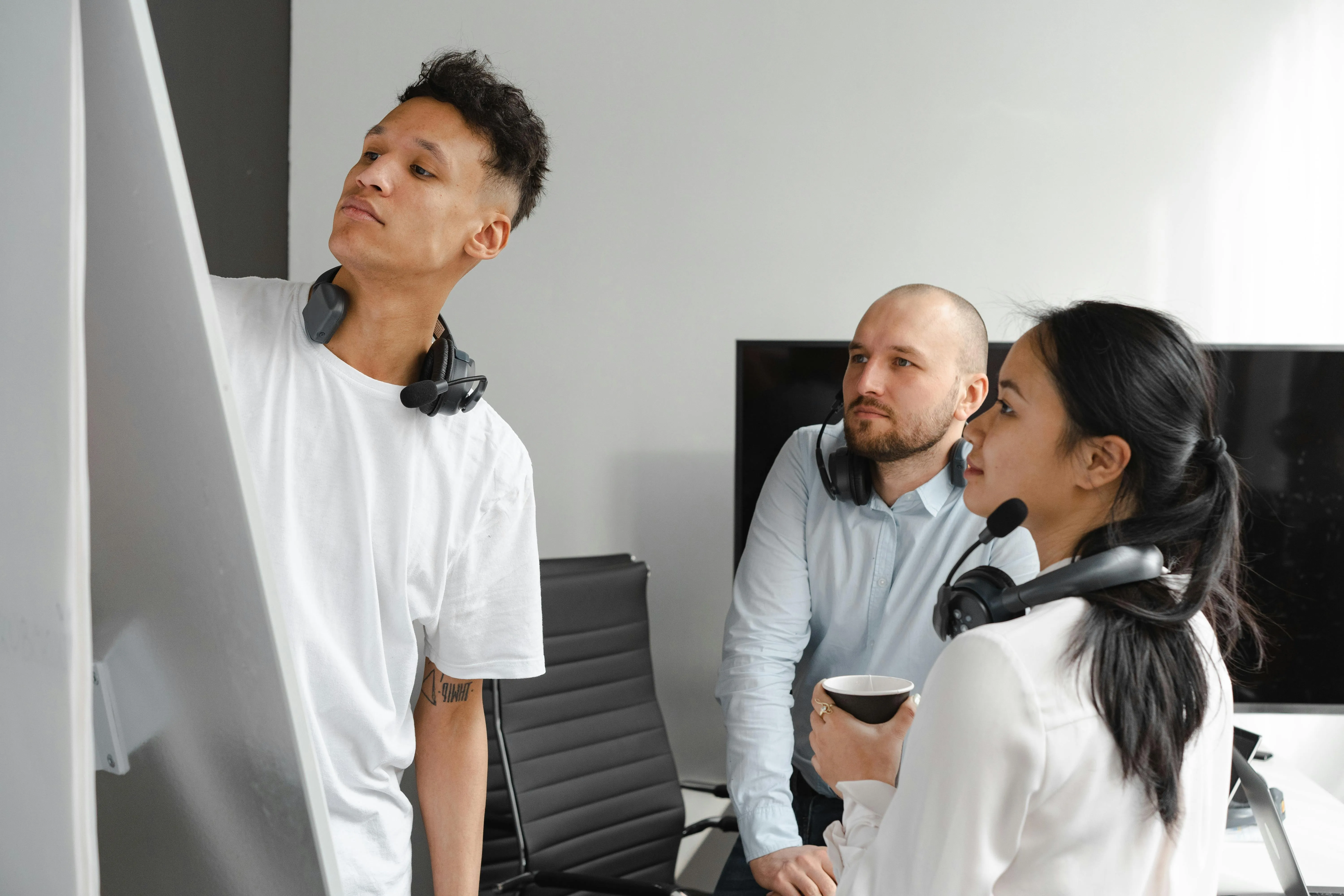 Team working in the office