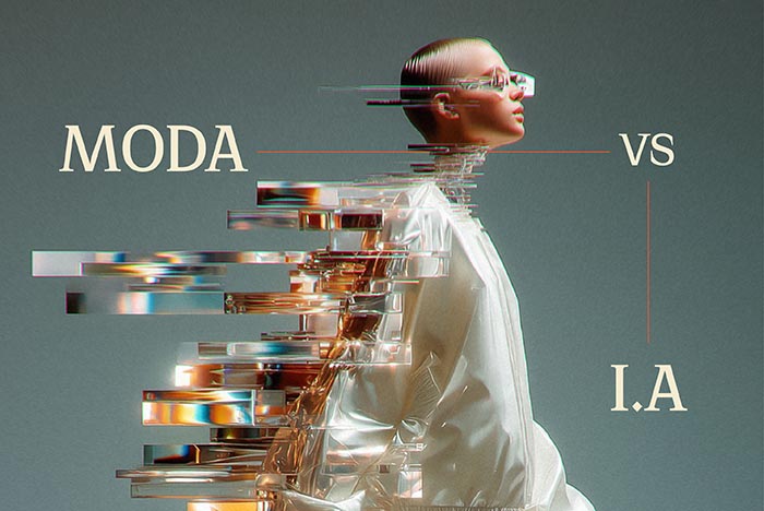 IA e criatividade humana trabalham juntas no universo da moda
