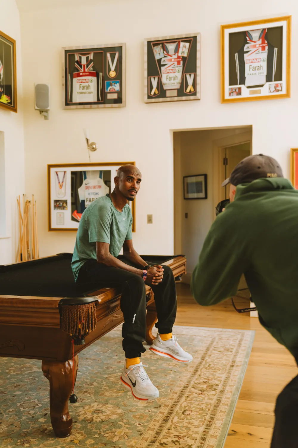 URUNN Co-Founder, Sir Mo Farah