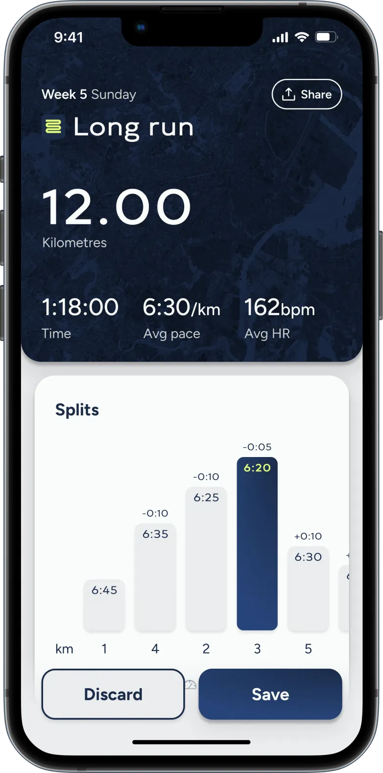 URUNN App running progress