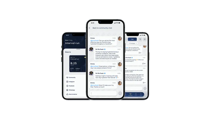 endurance.biz Sir Mo Farah steps out with new running app, URUNN