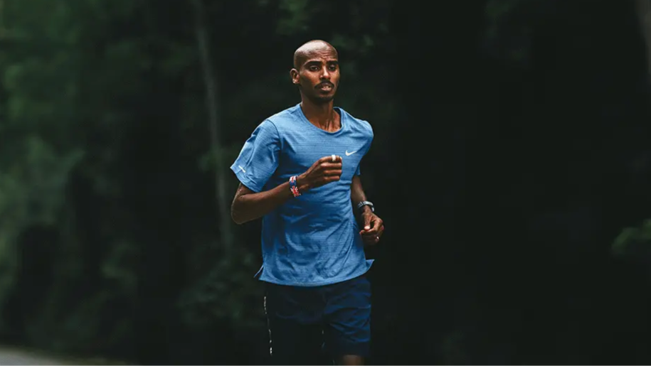 Sir Mo Farah running 5k