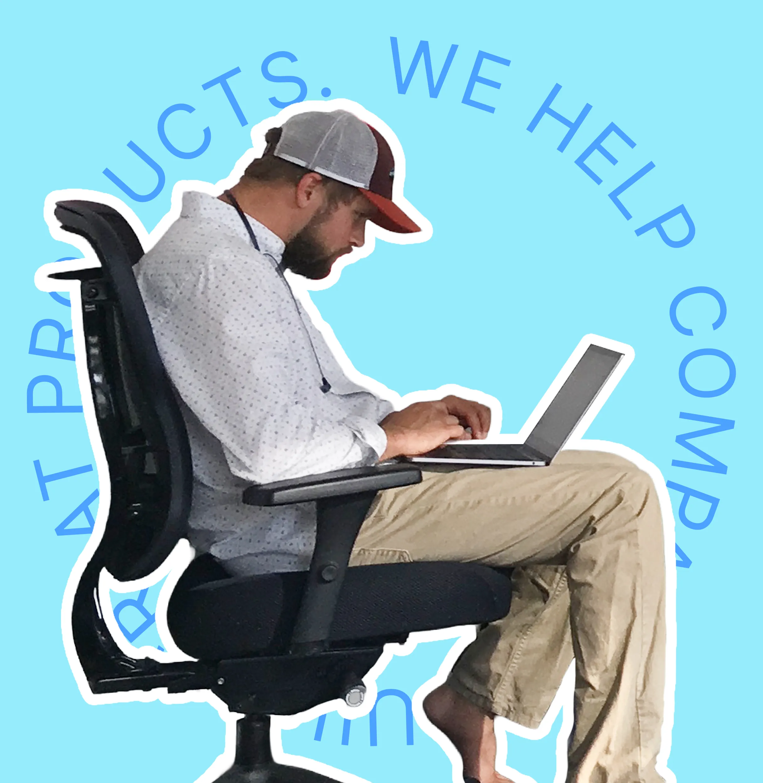 Our CEO Michael in the early days of Fetchly