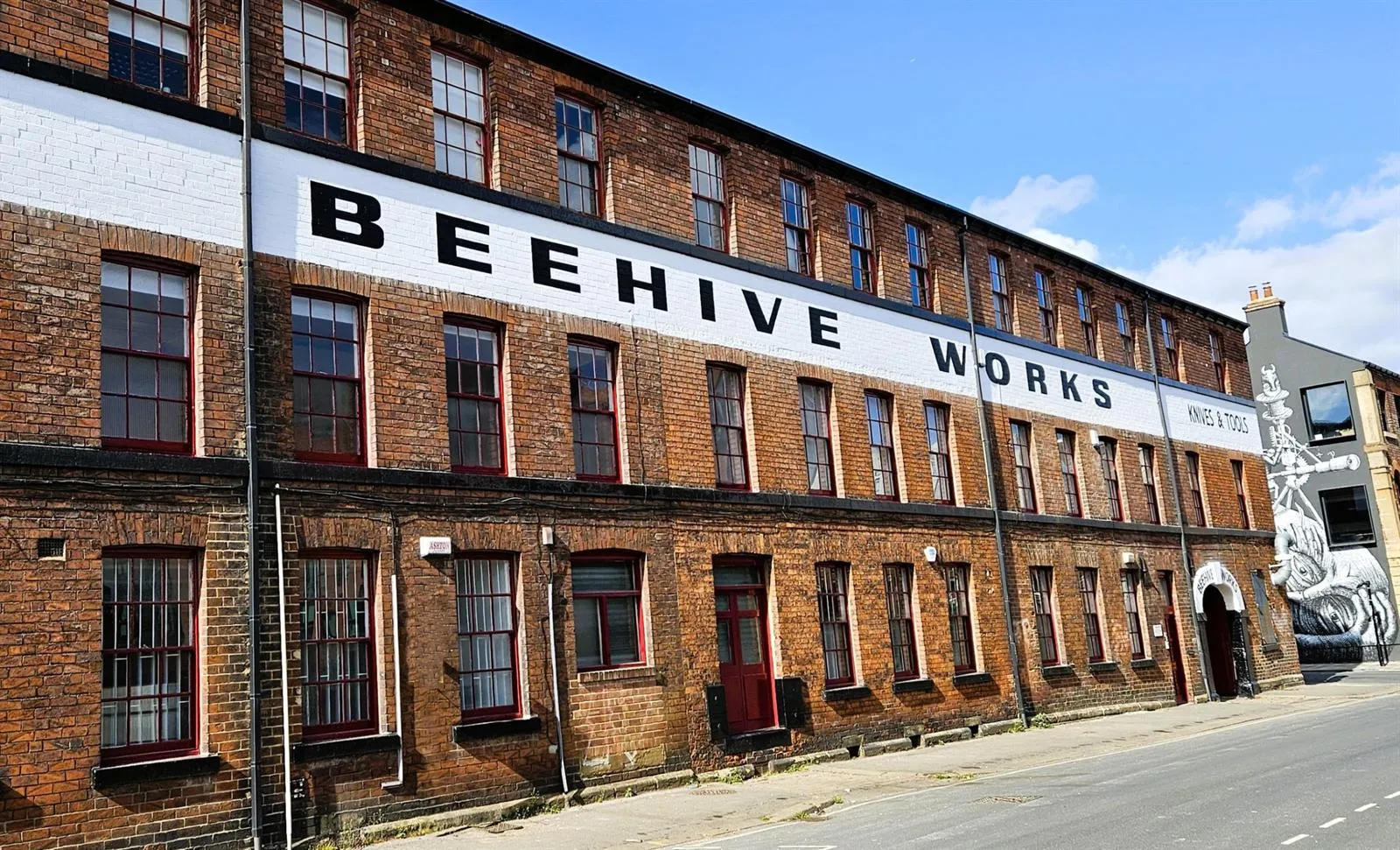 Beehive Works on Milton Street, Sheffield, home of Friends Capital's office