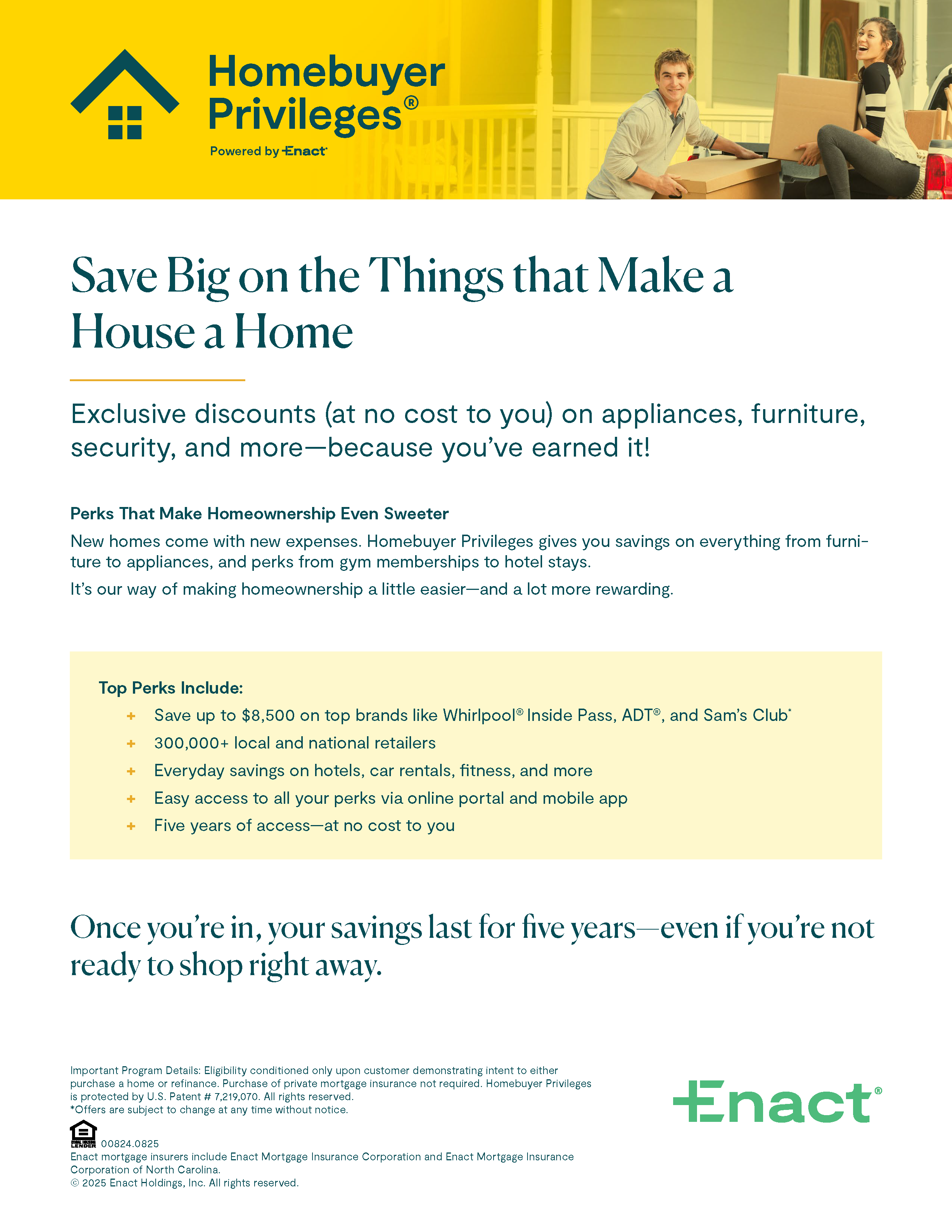 Homebuyer Privileges