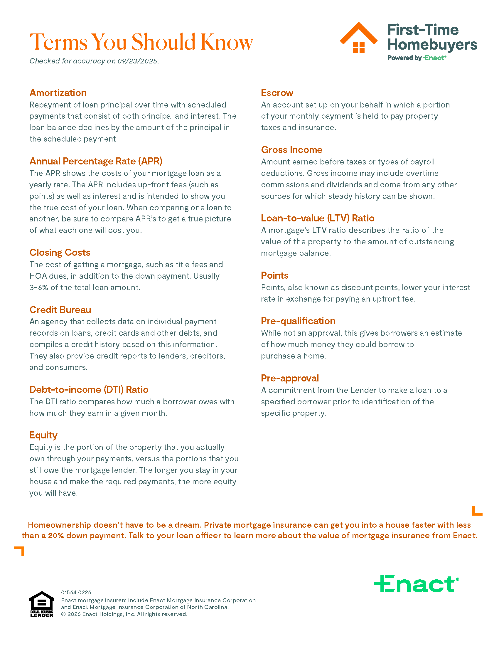 Terms You Should Know