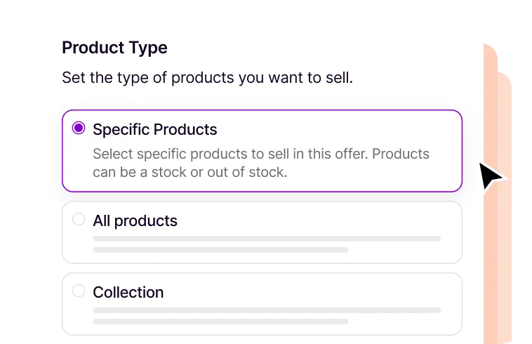 Flexible Preorders