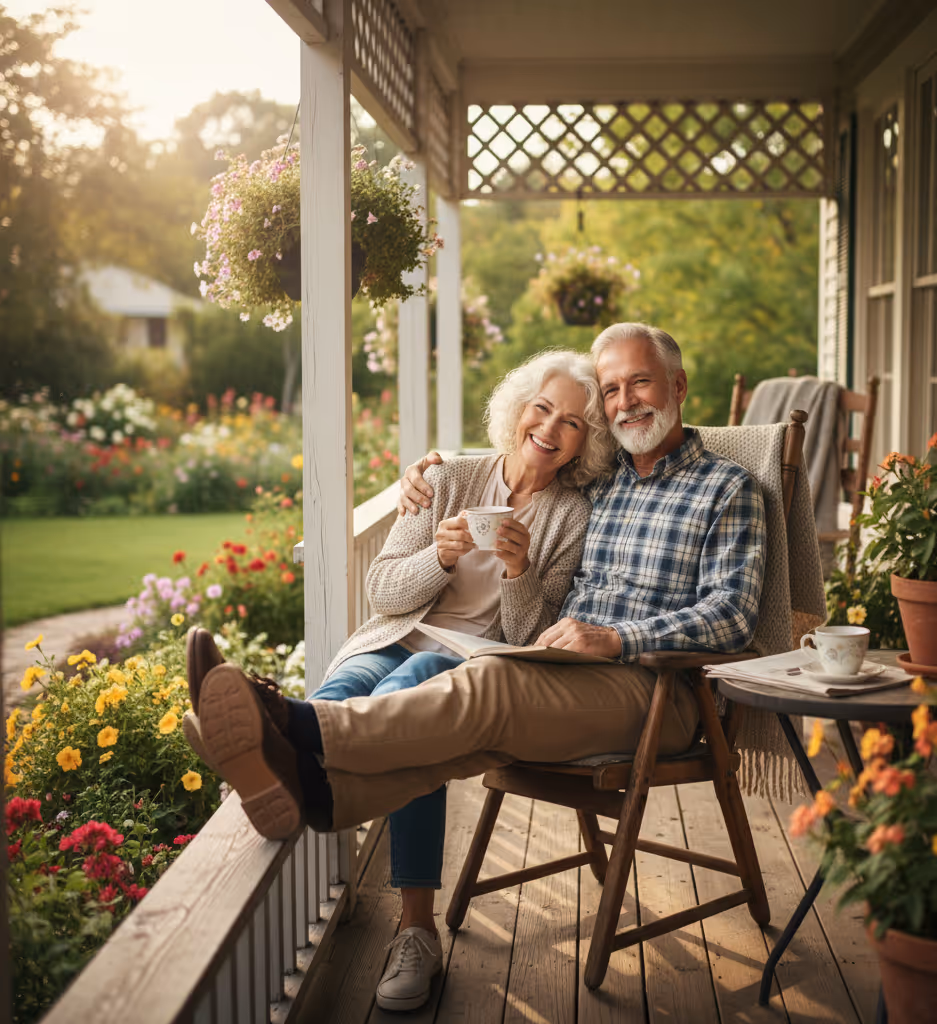 Illustration of hands using a smartphone to browse property listings on the Sell2Rent app, symbolizing the digital platform for home investors seeking off market properties.