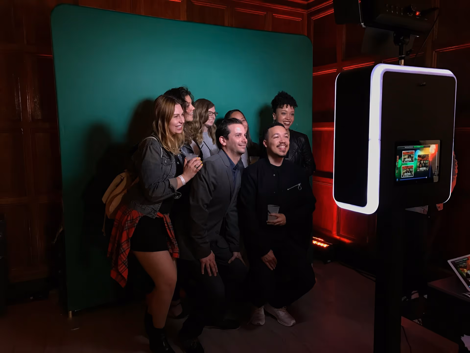 Live entertainment at corporate event