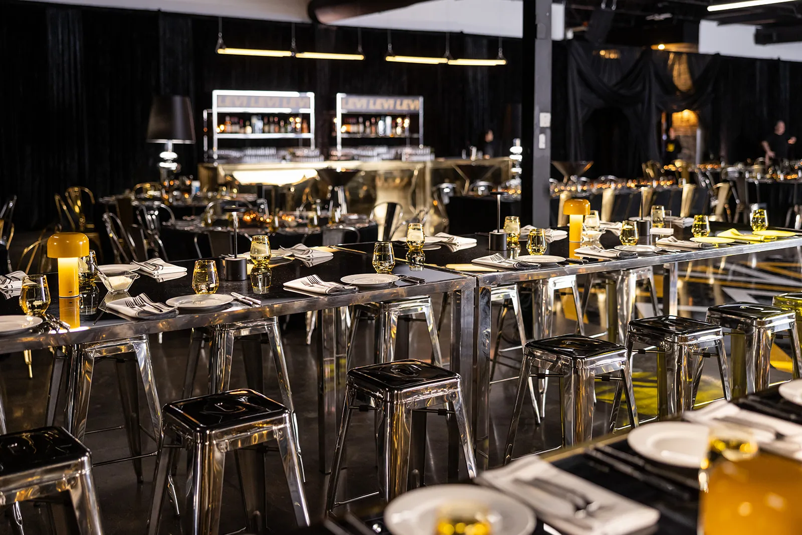 Bar Mitzvah celebration moment with family