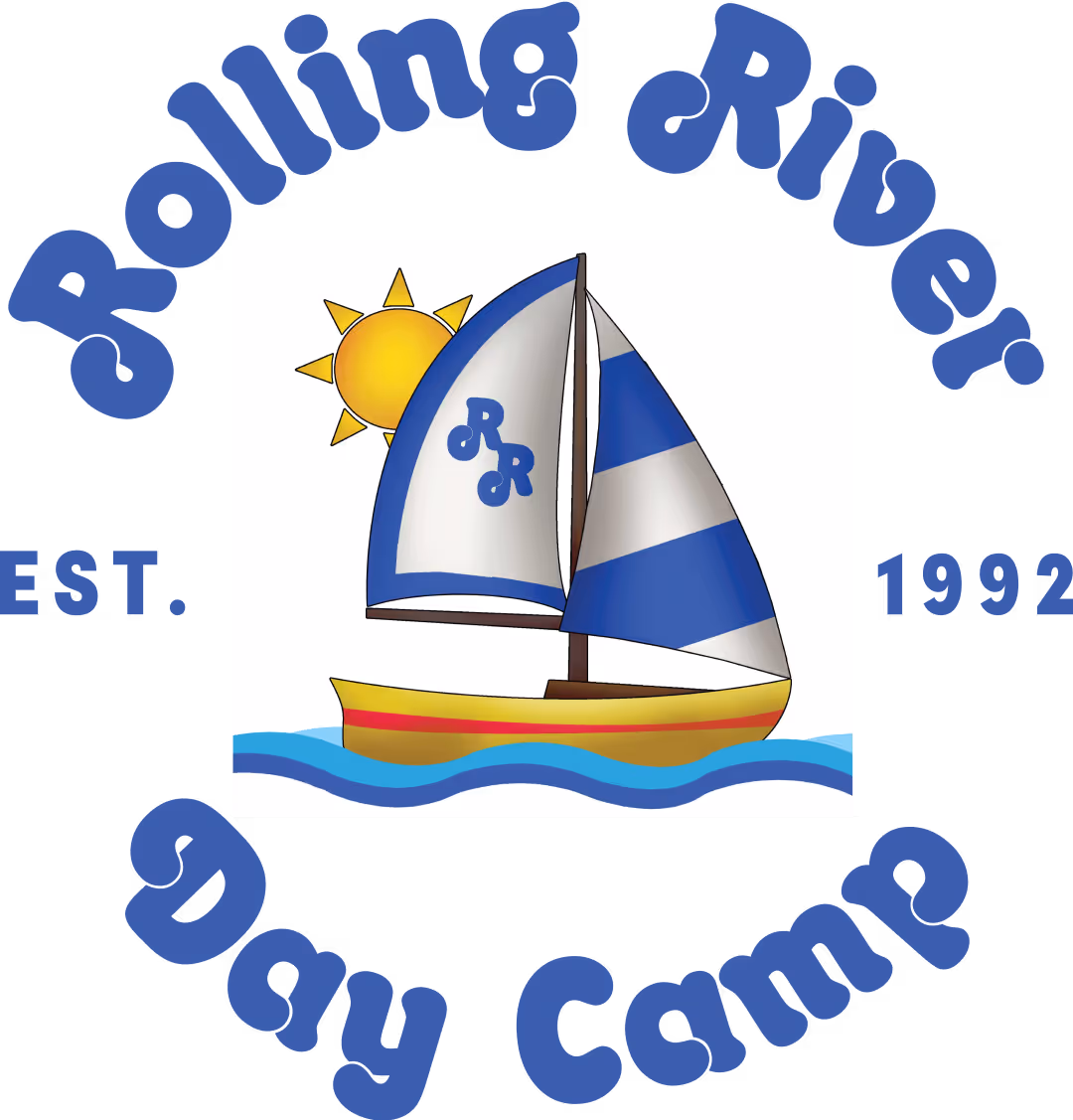 Rolling River Day Camp Logo