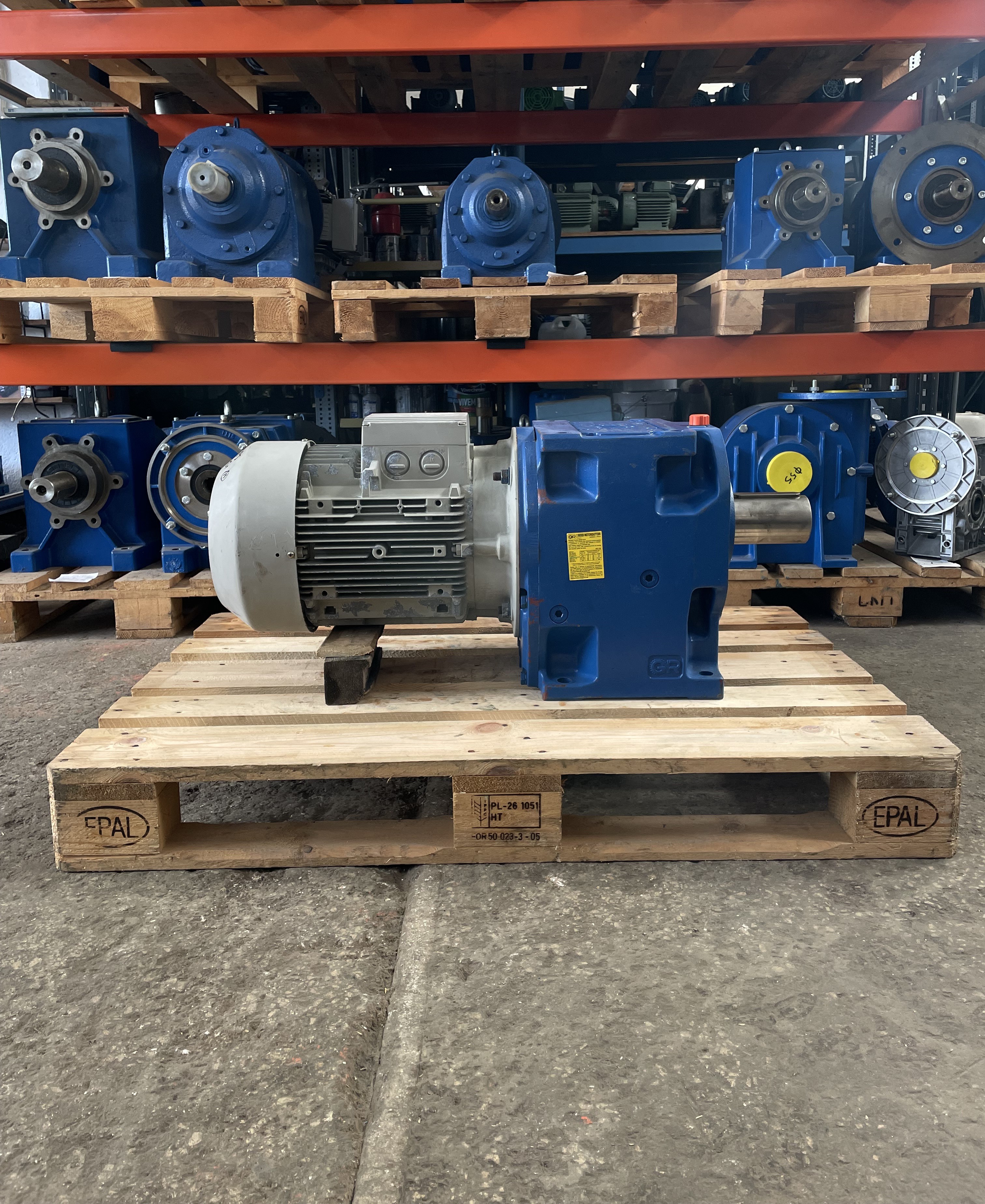 ROSSI ΜΕΙΩΤΗΡΑΣ ΜΕ SIEMENS ΜΟΤΕΡ 15KW (20HP) 45RPM