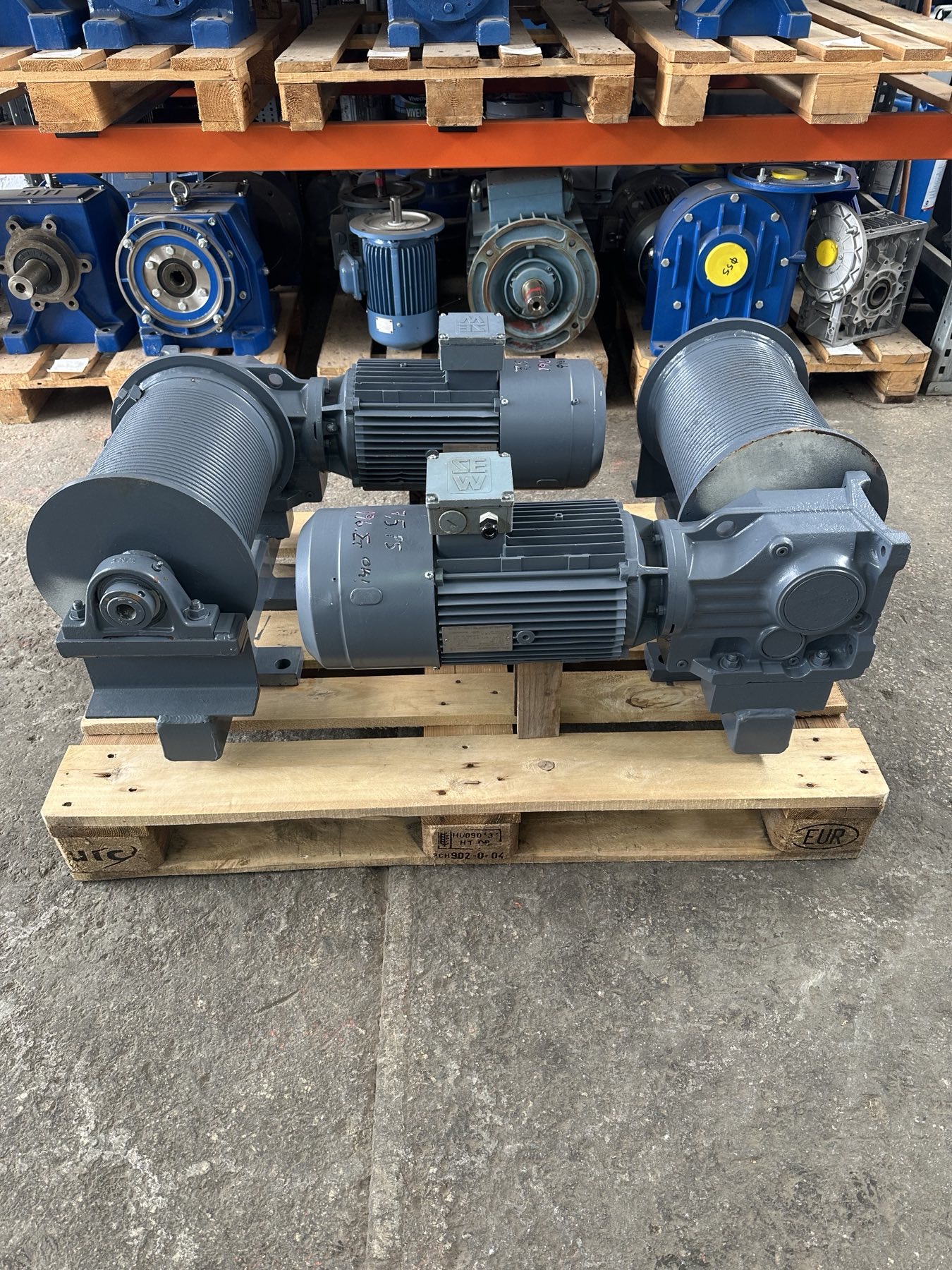 SEW-EURODRIVE ΜΕΙΩΤΗΡΑΣ 5,5KW (7,5HP) 195RPM ΜΕ ΦΡΕΝΟ